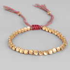 Fortune Jewel Tibetan Copper Beads Healing Luck Bracelet
