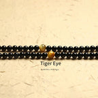 Fortune Jewel Tibetan 108 Mala Beads Black Onyx Three-eyed Dzi Beads Protection Bracelet
