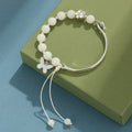 Fortune Jewel Bodhi Seed Butterfly Lotus Luck Wealth Bracelet Bangle