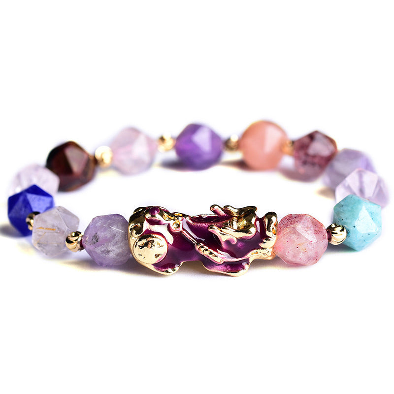 Buddha3bodhi Feng Shui Pixiu Amethyst Luck Bracelet