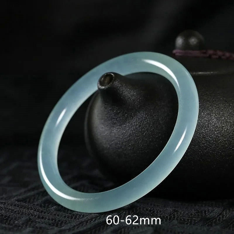 Fortune Jewel Natural Jade Healing Blessing Bangle Bracelet