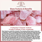 Fortune Jewel  Natural Rose Quartz Love Caring Bracelet Bangle