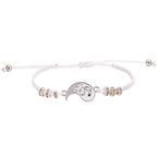 Fortune Jewel 2pcs Yin Yang Dragon Couple Bracelet
