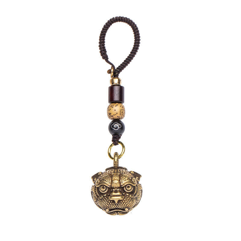 Fortune Jewel PiXiu Wealth Copper Key Chain