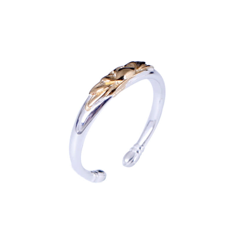 Fortune Jewel 925 Sterling Silver Lotus Flower New Beginning Ring Fortune Jewel