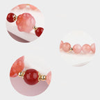 Fortune Jewel Natural Yanyuan Agate Cat Claw Paw Positive Bracelet