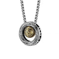 Fortune Jewel Mobius Lucky Bead Copper Wealth Necklace Pendant