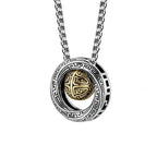 Fortune Jewel Mobius Lucky Bead Copper Wealth Necklace Pendant