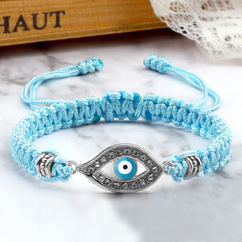 Fortune Jewel Evil Eye Keep Away Evil Spirits String Bracelet