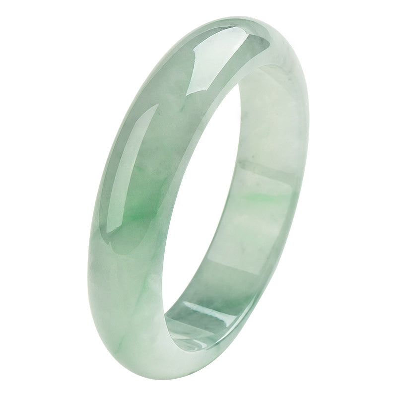 Fortune Jewel  Natural Jade Prosperity Wealth Luck Bangle Bracelet