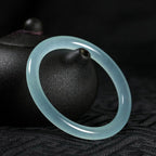 Fortune Jewel Natural Jade Healing Blessing Bangle Bracelet