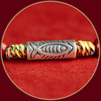 Fortune Jewel 925 Sterling Silver Koi Fish Cinnabar Bead Wealth Handcrafted Braided Bracelet Anklet