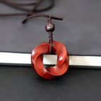 Fortune Jewel Auspicious Clouds Relaxation Necklace Pendant