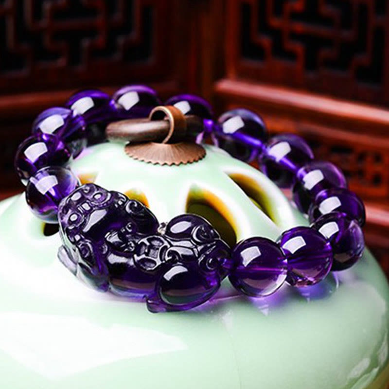 Fortune Jewel Feng Shui Amethyst Fortune Wealth Bracelet