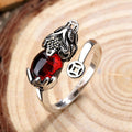 Fortune Jewel FengShui Genstone PiXiu Wealth Adjustable Ring
