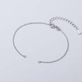 Fortune Jewel 925 Sterling Silver Semi-finished Chain Blessing Bracelet