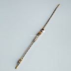 Fortune Jewel Handmade Dunhuang Color Peach Blossom Pattern Braid String Bracelet