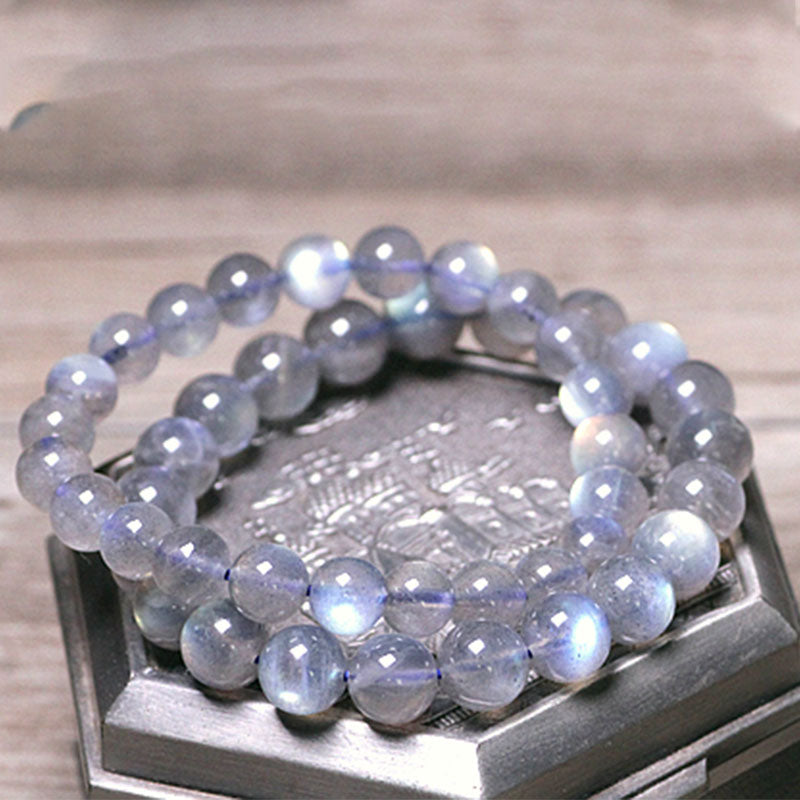 Fortune Jewel Natural Moonstone Calm Positive Bracelet