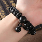 Fortune Jewel Tibetan Lightning Strike Wood Protection Bracelet