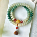 Double-Wrap Bodhi Bead Bracelet – Elegant & Minimalist Styles in Soft, Serene Tones