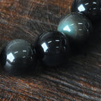 Fortune Jewel Rainbow Obsidian Copper Bead Positive Transformation Bracelet