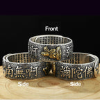 Fortune Jewel Chinese Zodiac Natal Buddha Wealth Luck Adjustable Ring Fortune Jewel