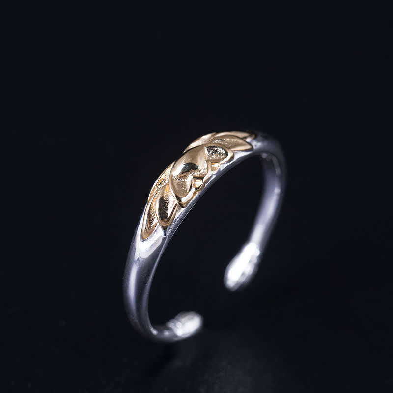 Fortune Jewel 925 Sterling Silver Lotus Flower New Beginning Ring Fortune Jewel