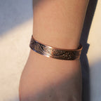 Fortune Jewel Lucky Tree Of Life Balance Magnetic Adjustable Cuff Bracelet Bangle
