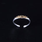 Fortune Jewel 925 Sterling Silver Lotus Flower New Beginning Ring Fortune Jewel