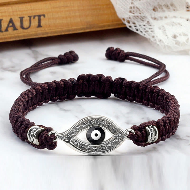 Fortune Jewel Evil Eye Keep Away Evil Spirits String Bracelet
