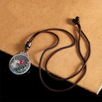 Fortune Jewel 990 Sterling Silver Phoenix Luck Protection Necklace Pendant