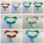 Fortune Jewel Tibetan Turquoise Glowstone Luminous Bead Lotus Protection Bracelet