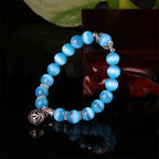 Fortune Jewel Tibetan Cat Eye Lucky Bracelet