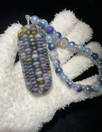 Butterfly Pea Flower Blue Clear Natural Corn Charms for Fidgeting