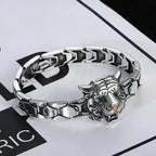 Fortune Jewel Tiger Head Design Healing Bracelet