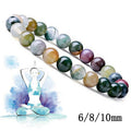 Fortune Jewel  India Agate Beads Luck Yoga Bracelet