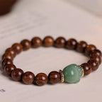Fortune Jewel Sandalwood Lovely Cat Paw Protection Bracelet