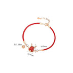 ❗❗❗A Flash Sale- Fortune Jewel 925 Sterling Silver Year of the Dragon Natural Red Agate Dragon Attract Fortune Fu Character Strength Bracelet Necklace Pendant Earrings