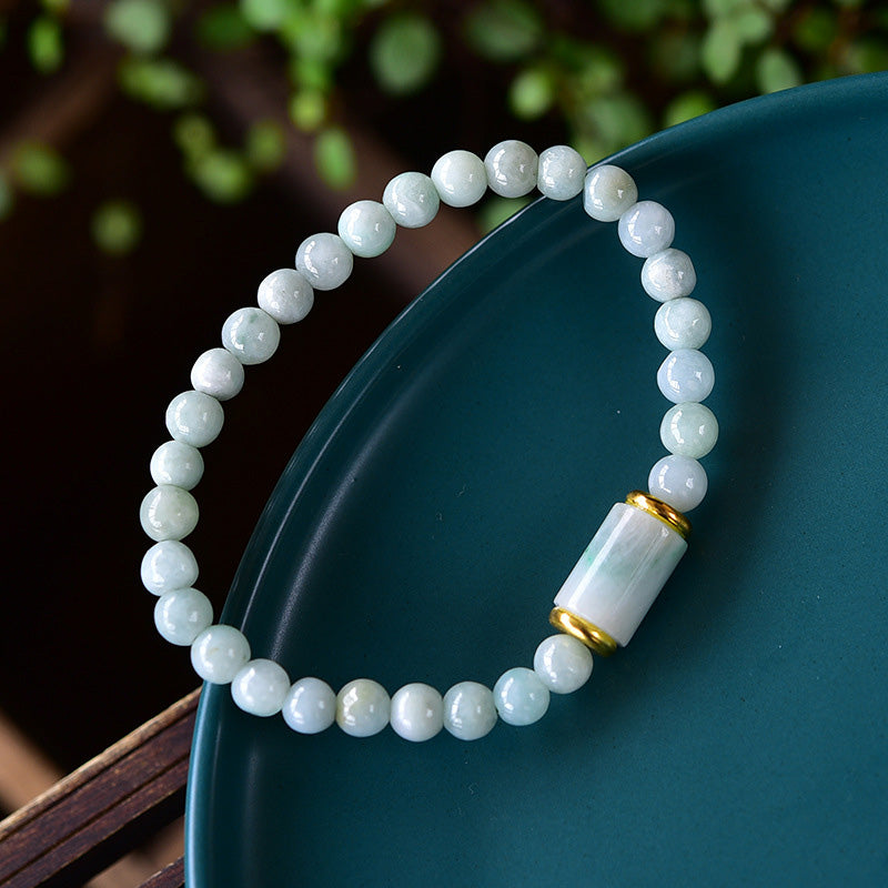 Fortune Jewel Natural Jade Luck Prosperity Bracelet