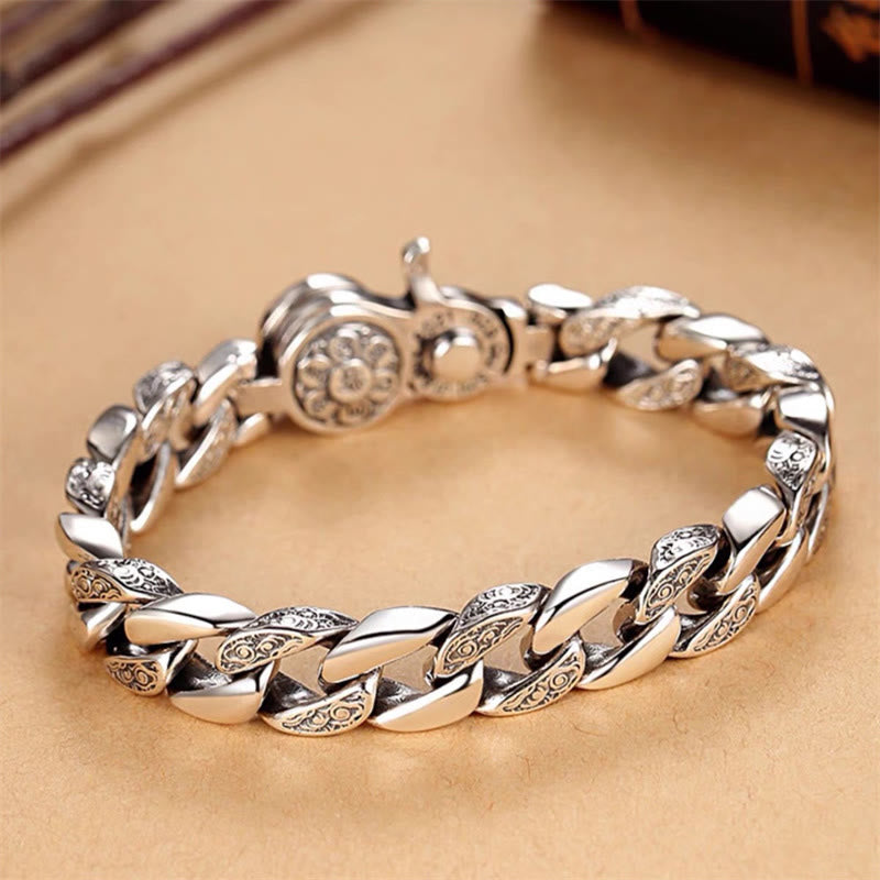 Fortune Jewel Tibet Om Mani Padme Hum Double Dorje Vajra Creativity Bracelet