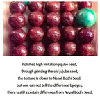 Fortune Jewel 108 Mala Beads Nepal Bodhi Seed Luck Wealth Tassel Bracelet
