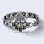 Fortune Jewel Tiger Head Design Healing Bracelet