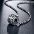 Fortune Jewel Tibet Om Mani Padme Hum Protection Necklace Pendant