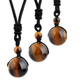 Fortune Jewel Tibetan Tiger's Eye Protection Necklace