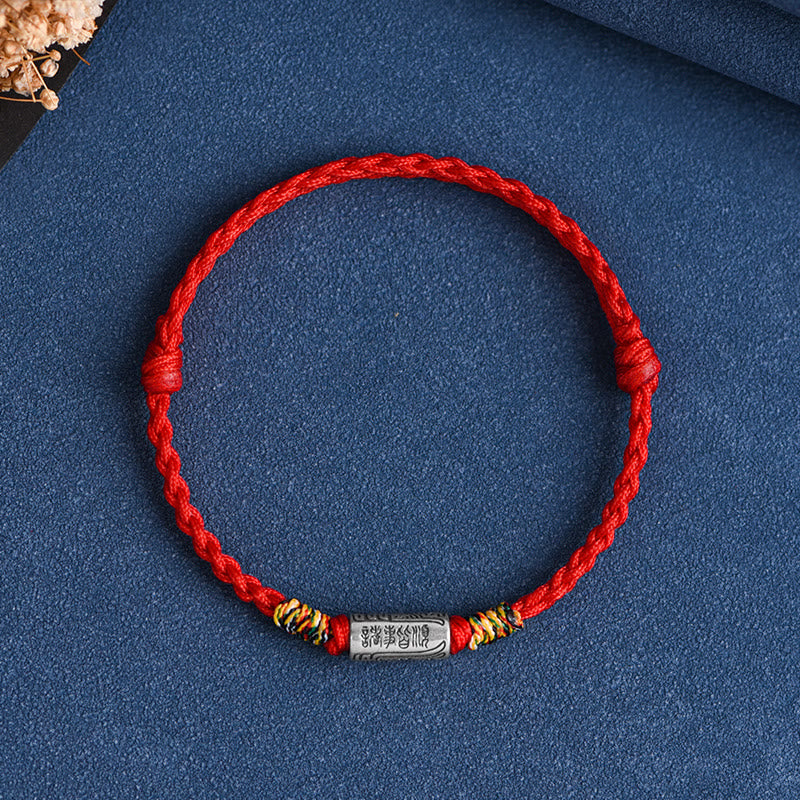 Fortune Jewel Handcrafted 925 Sterling Silver Everything Goes Well Design Protection Strength Bracelet Anklet