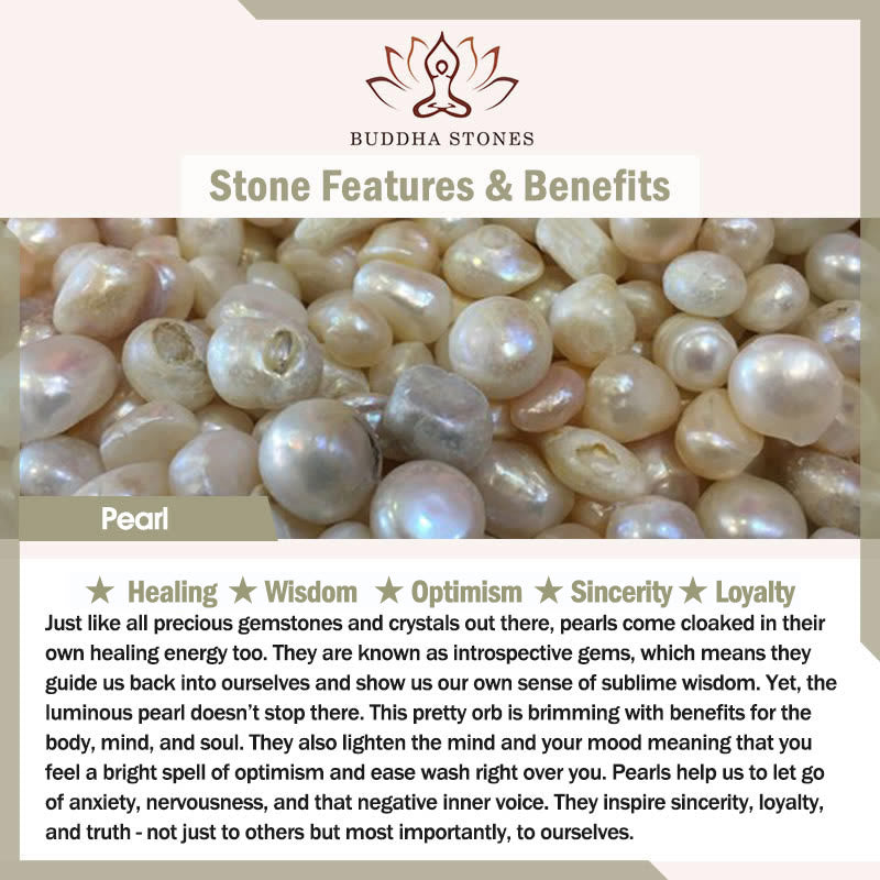 Fortune Jewel Round Jade Pearl Beads Luck Ring
