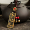 Fortune Jewel Namo Amitabha Peace Blessing Keychain Fortune Jewel