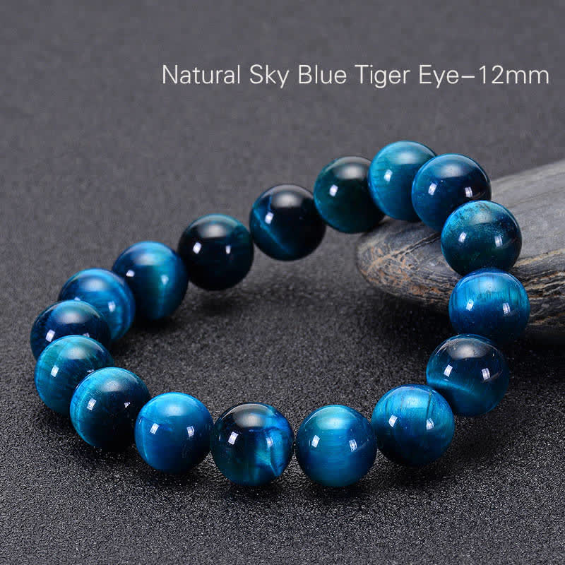 Fortune Jewel Blue Tiger Eye Protection Bracelet