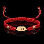 Buddha & Karma 111 Divine Luck Angel Number Bracelet