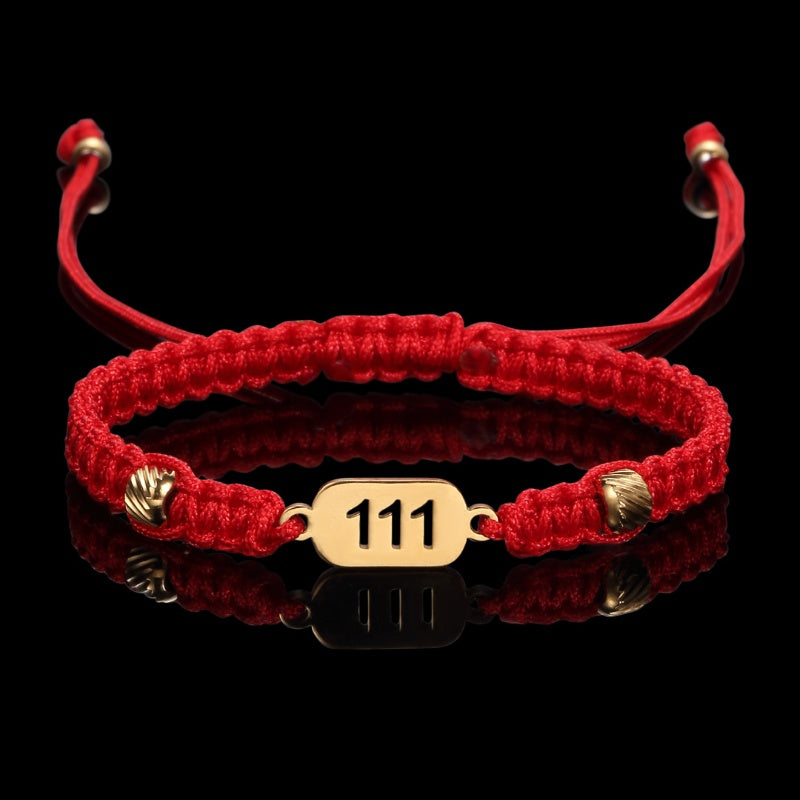 Buddha & Karma 111 Divine Luck Angel Number Bracelet
